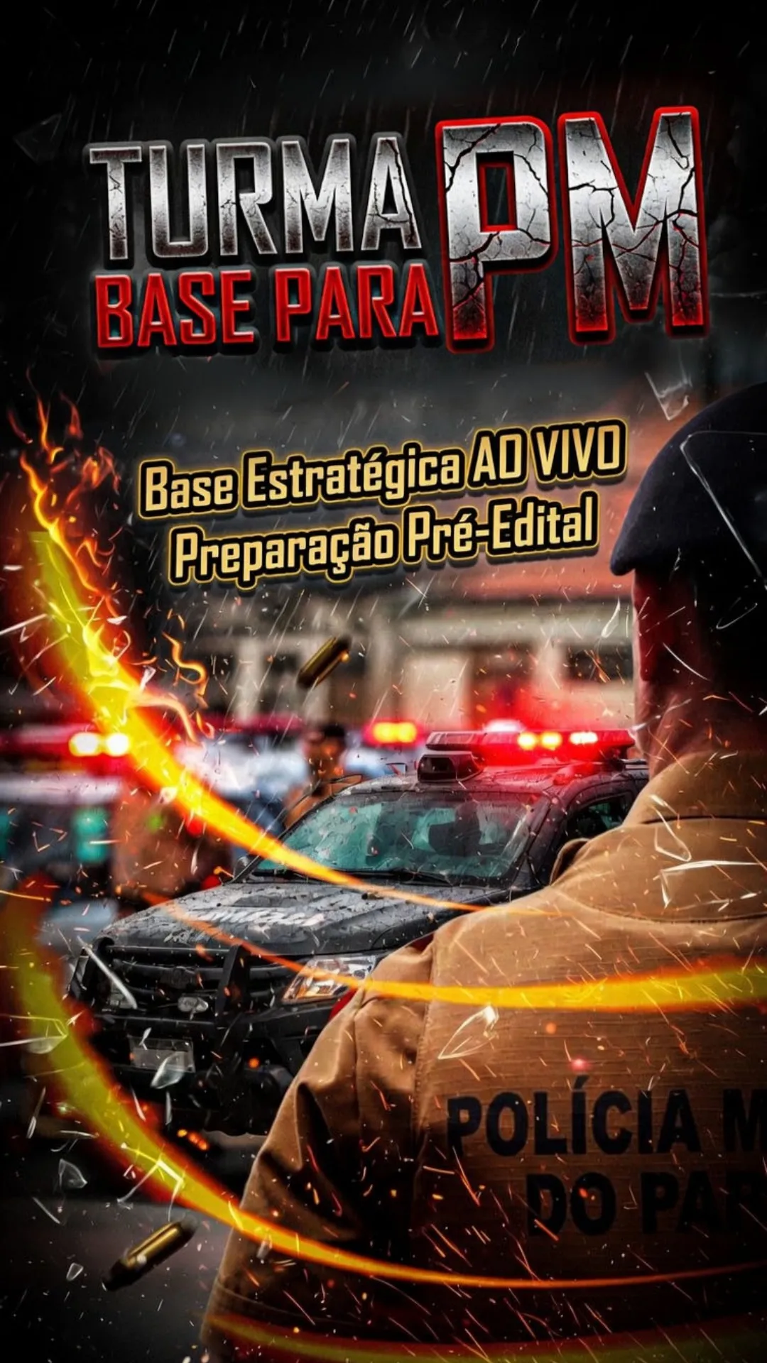 Turma Base para PM – Base Estratégica AO VIVO | Preparação Pré-Edital